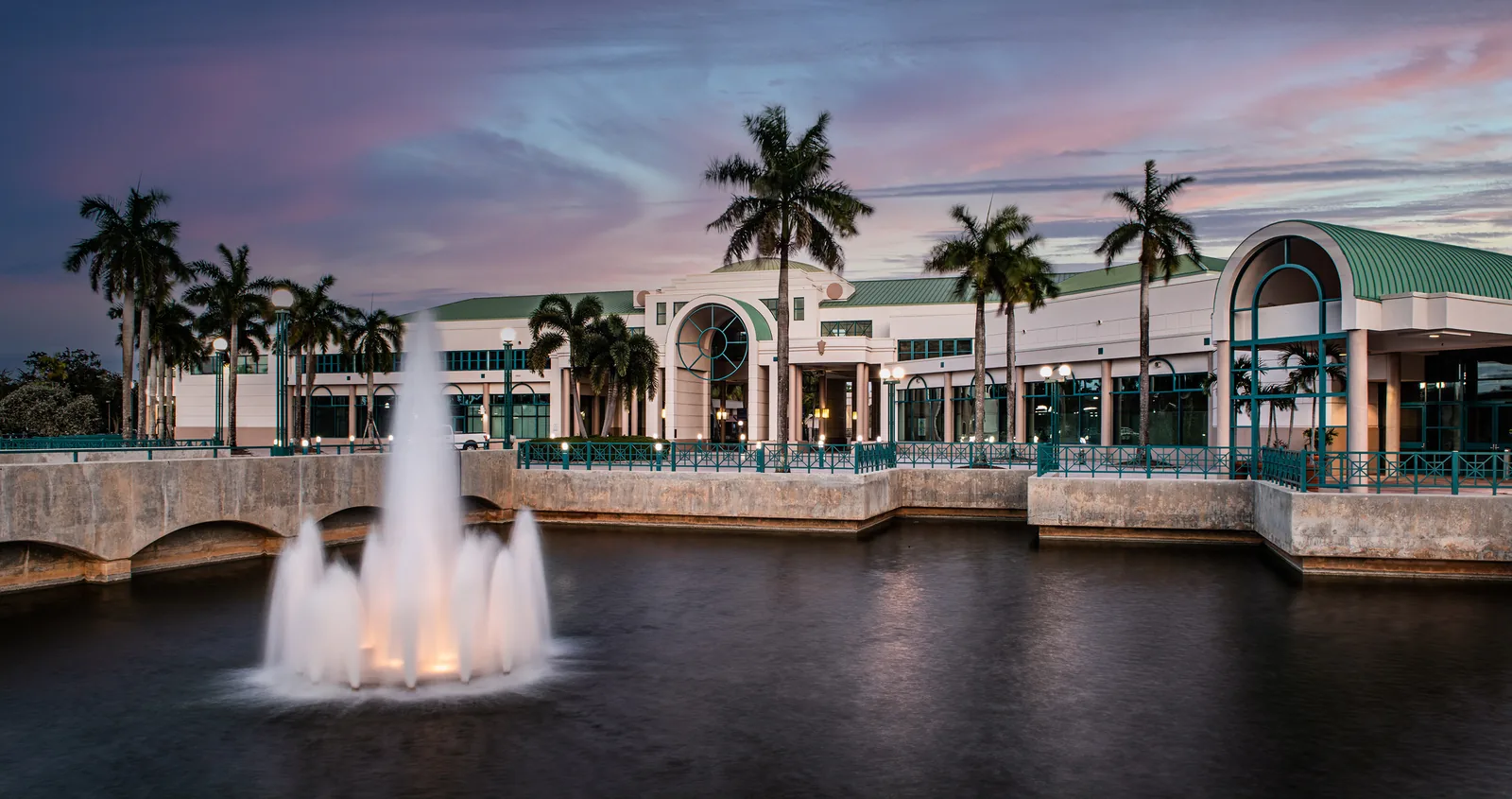 The Sunrise Civic Center in Sunrise, the city along Plantation's northern and western edges.