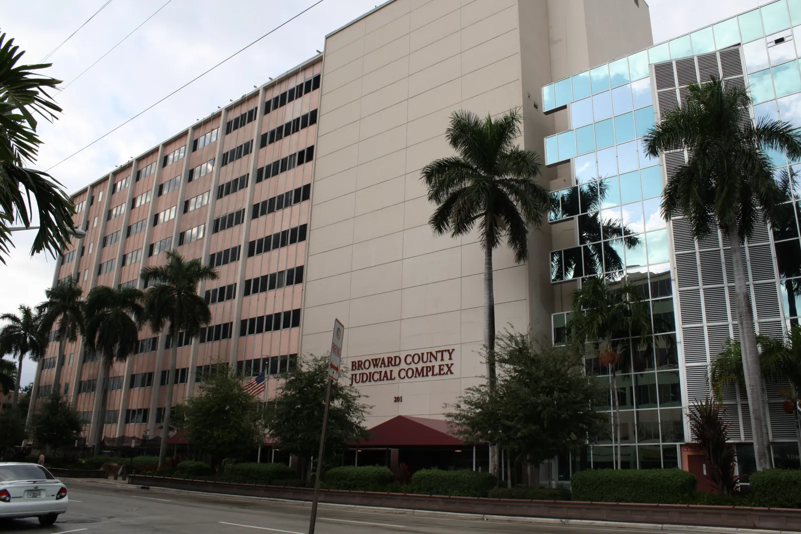 The Broward County courthouse in downtown Fort Lauderdale, the county seat.